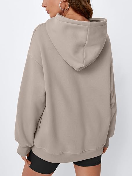 Womens Oversized Hoodies Sweatshirts Fleece Hooded Pullover Tops Sweaters Casual Comfy Fall Fashion Outfits Clothes